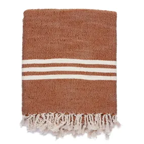 Showroom Sample - Sima Towel in Saddle