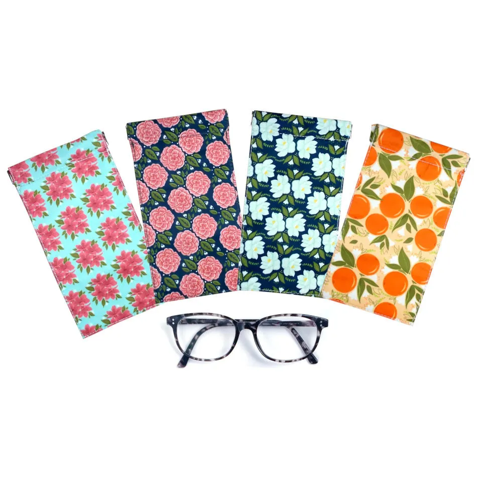 Signature Blooms Eyeglasses Pouch