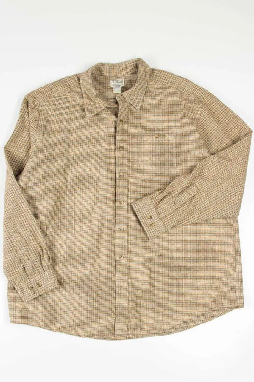 Soft L.L. Bean Vintage Flannel 2833