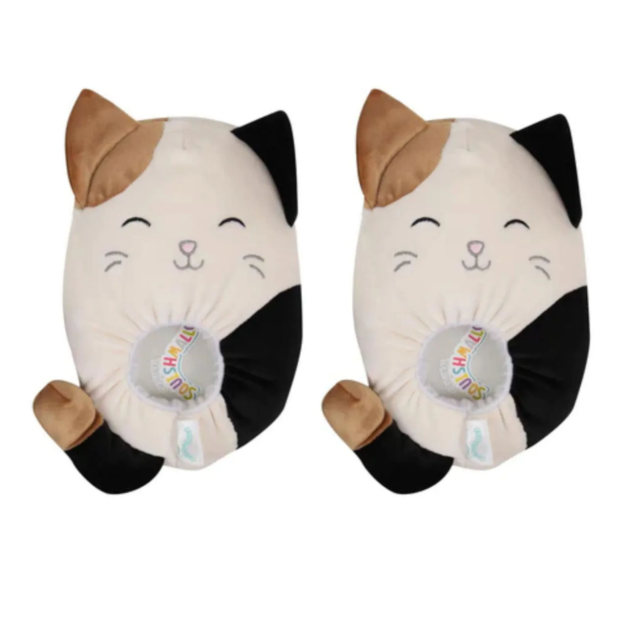 SQUISHMALLOWS Cam the Cat Slippers - Cream