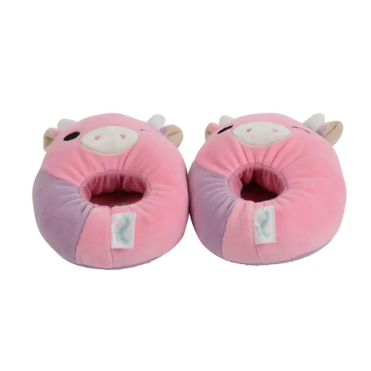 SQUISHMALLOWS Patty the Cow Slippers - Purple