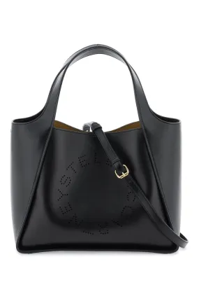 Stella Mc Cartney Stella Logo Tote Bag   Black