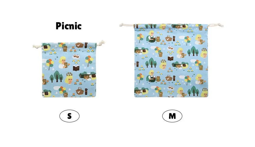 String Pouch - Picnic (S/M)