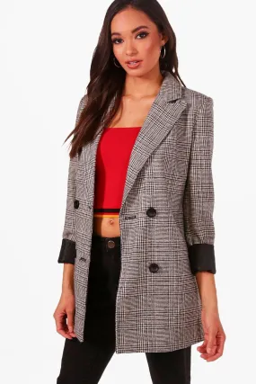 Tall Check Blazer