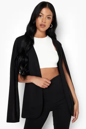 Tall Tailored Cape Blazer