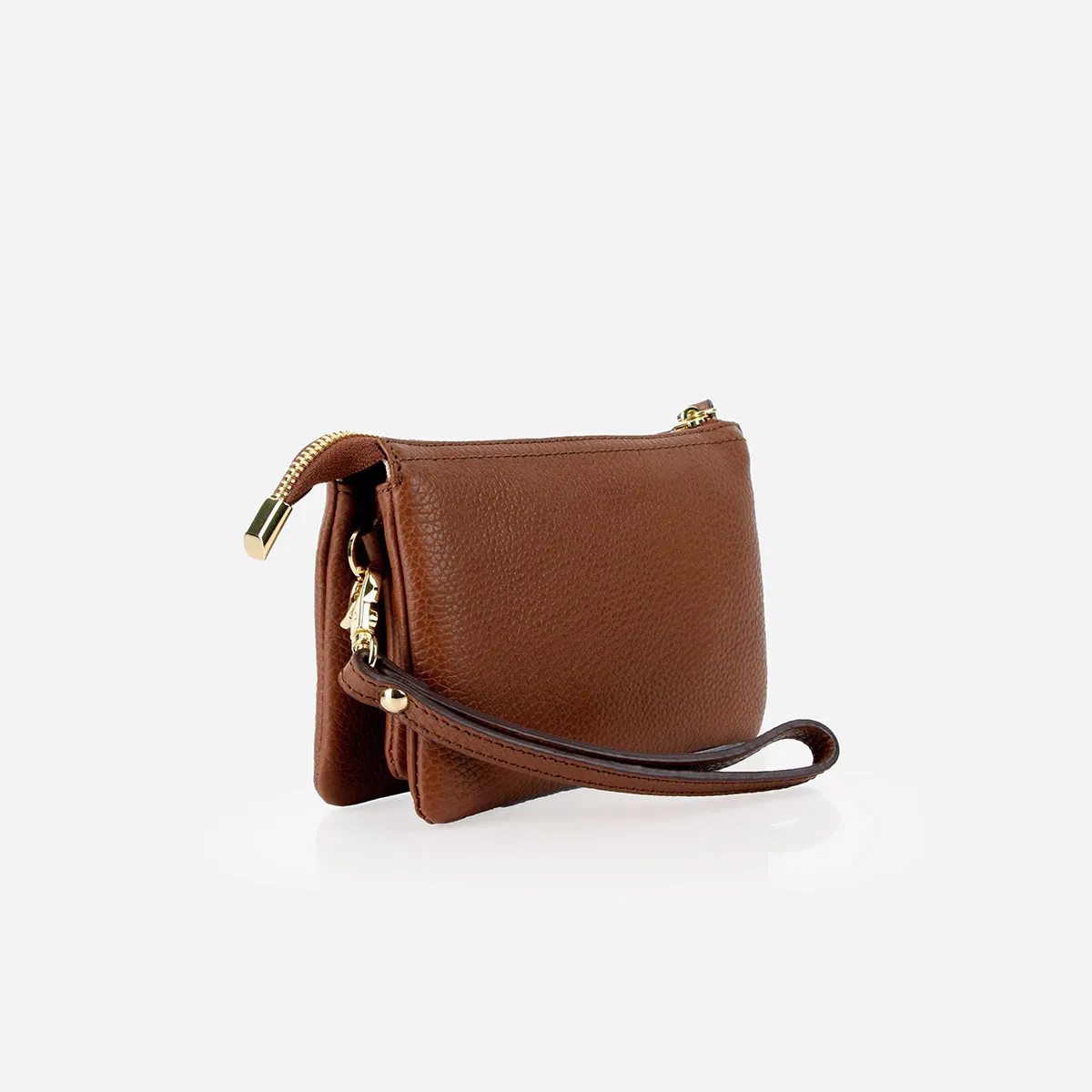 The 3-in-1 Wristlet Hazelnut