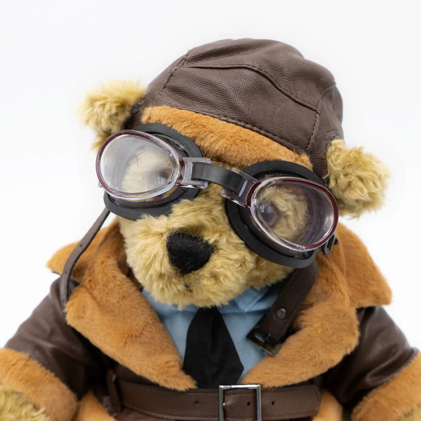 The Great British Teddy Bear Roger Bomber Pilot Bear Soft Plush Toys