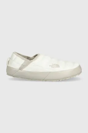 The North Face slippers THERMOBALL TRACTION MULE V white color