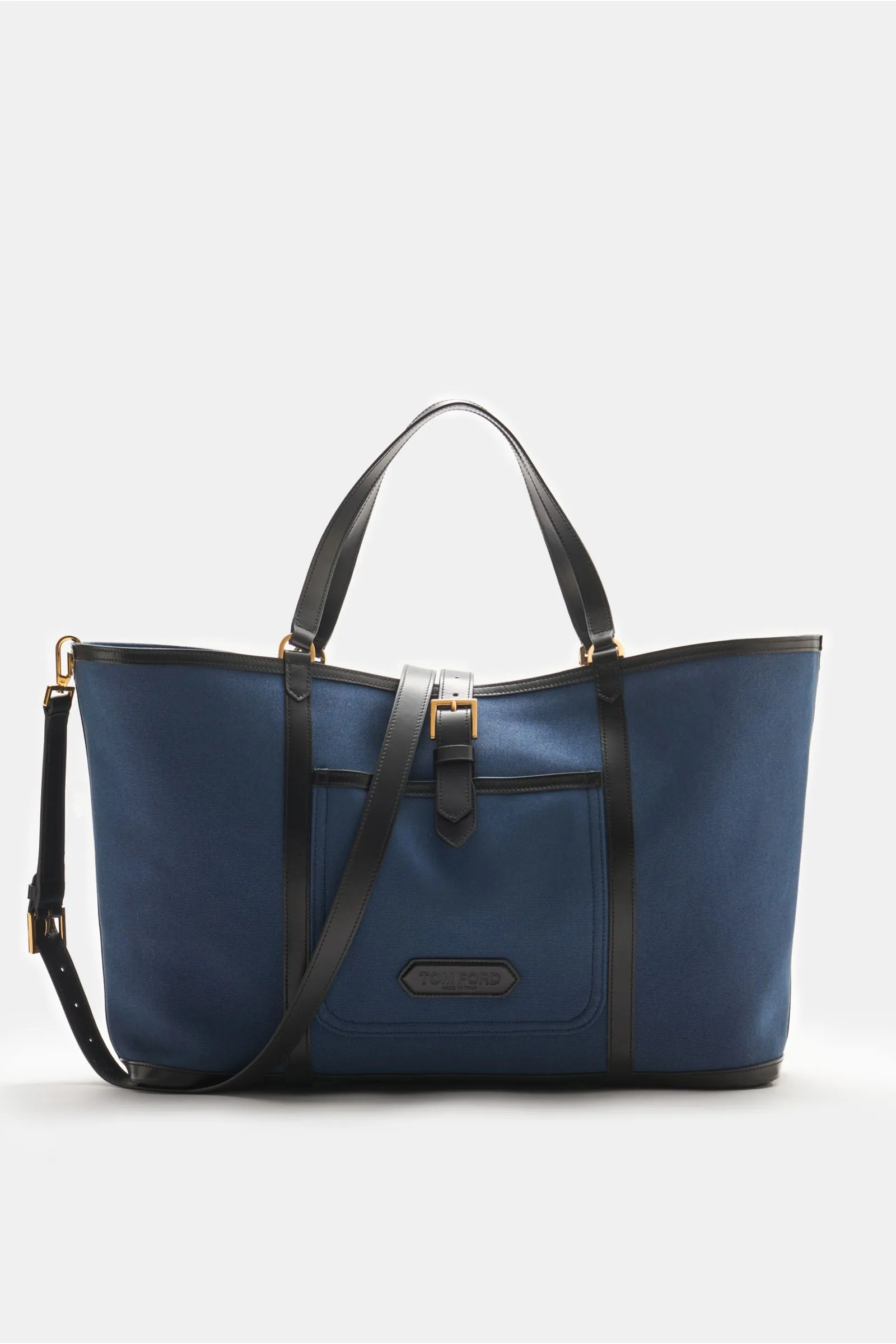 TOM FORD Shopper 'East West Tote' dark blue/black