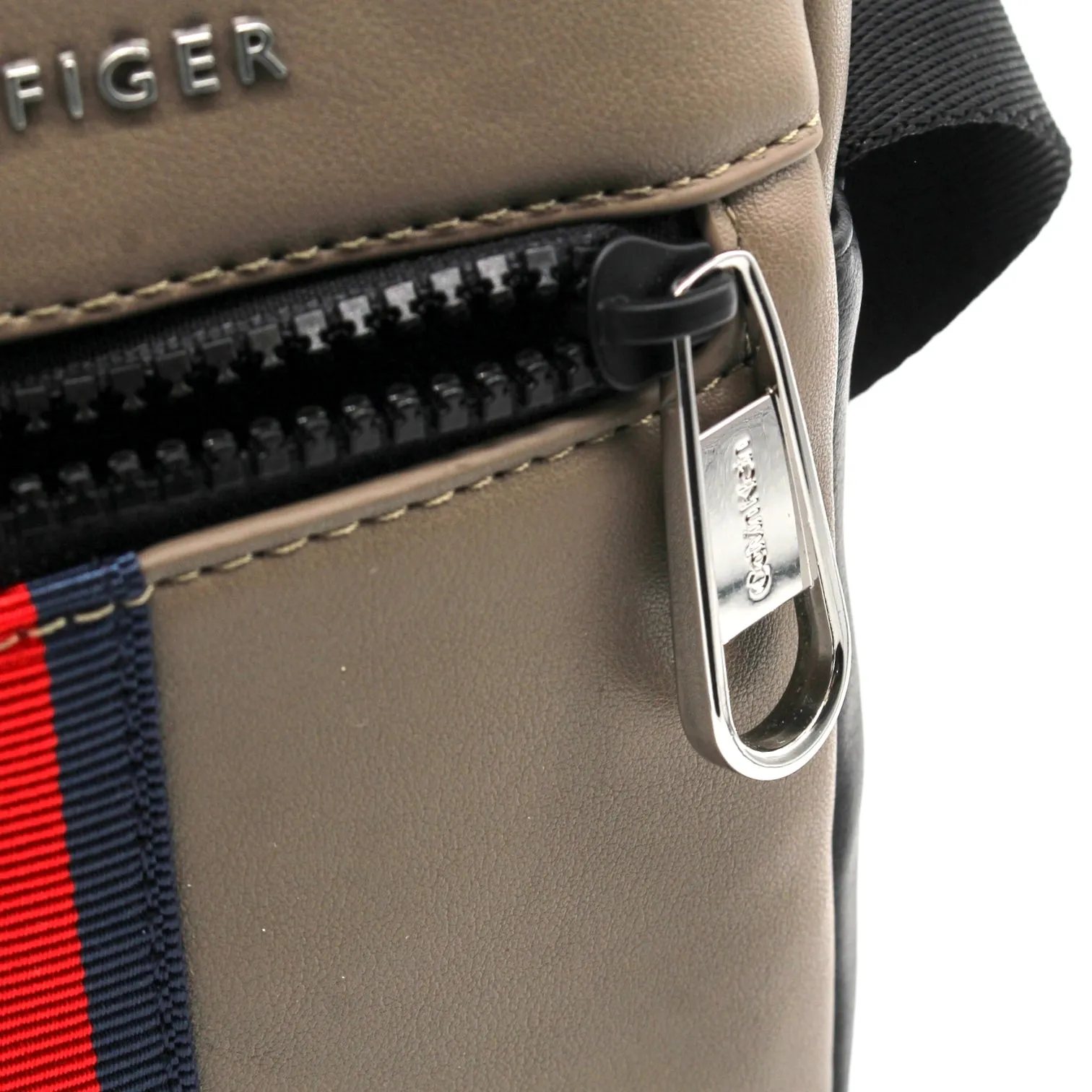 Tommy Hilfiger Beige Pouch Bag