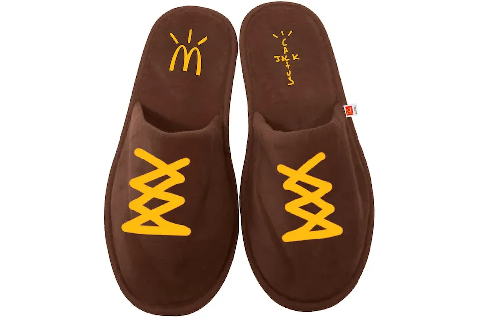 Travis Scott x McDonald's Cj House Slippers Brown