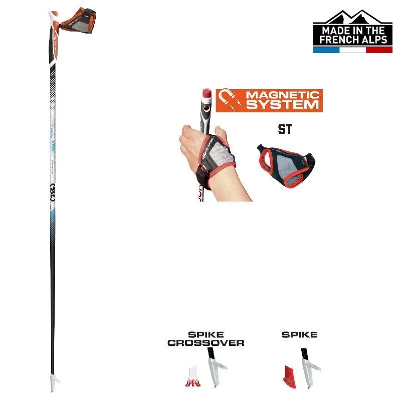 TSL Outdoor  Tactil C70 Slim Spike - Bastoncini nordic walking