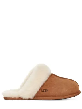 Ugg   10mm Scuffette II suede & shearling mule 