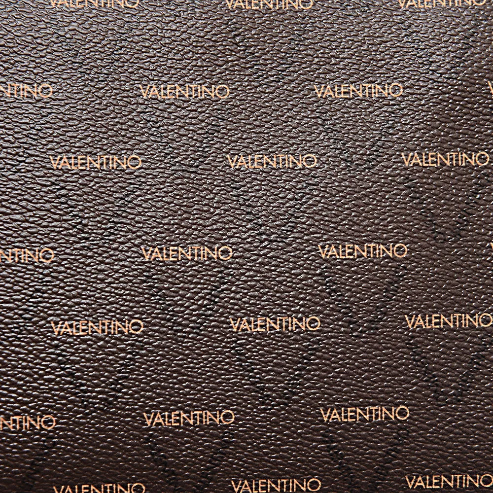 Valentino Bags Women's Brown Liuto Monogram Logo Bowler Bag