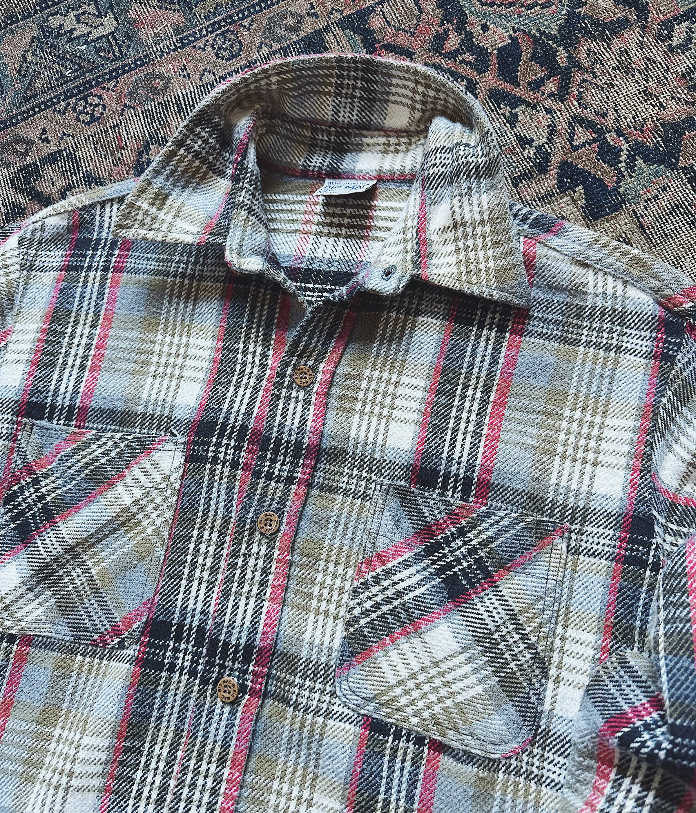 Vintage Big Mac Flannel Shirt