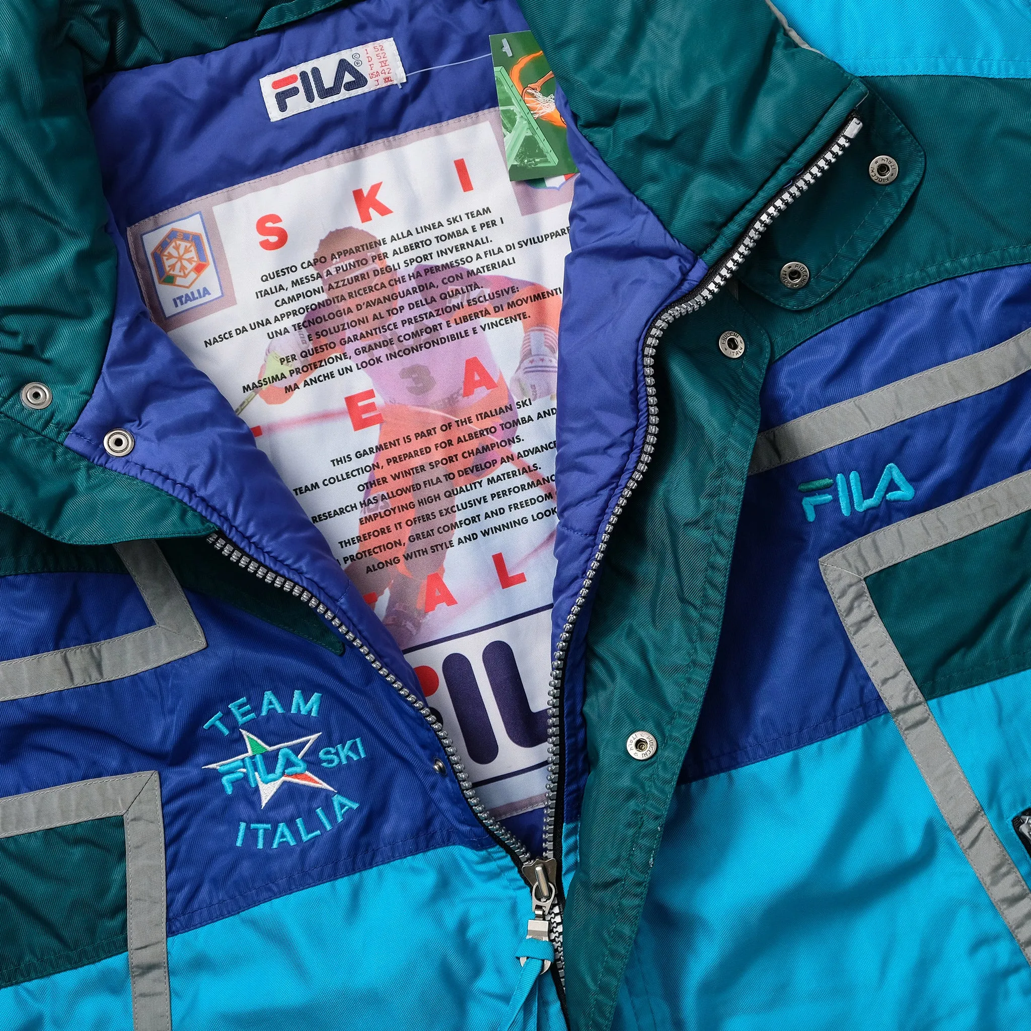 Vintage Fila Anorak Large