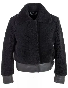 Women's Sheepskin Bomber Jacket 2125W