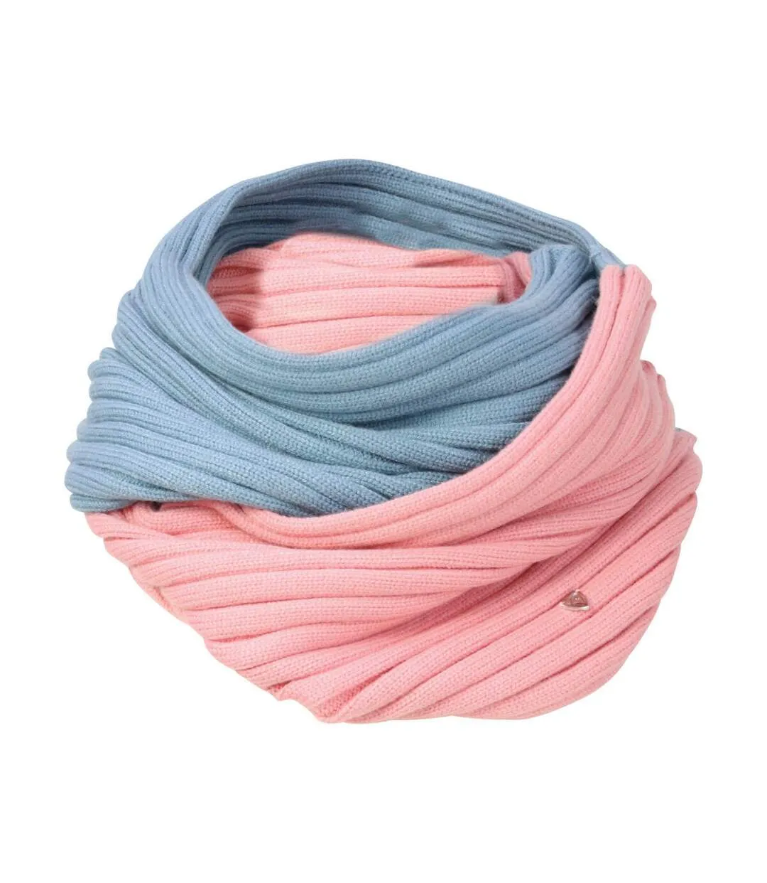 Womens/ladies synergy luxury snood one size aqua blue/rose Hy