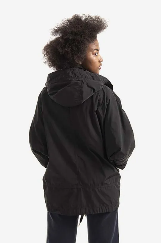 Woolrich jacket City Anorak women's black color