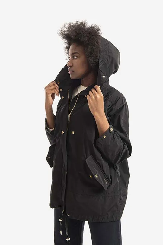 Woolrich jacket City Anorak women's black color