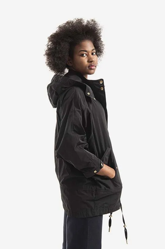 Woolrich jacket City Anorak women's black color