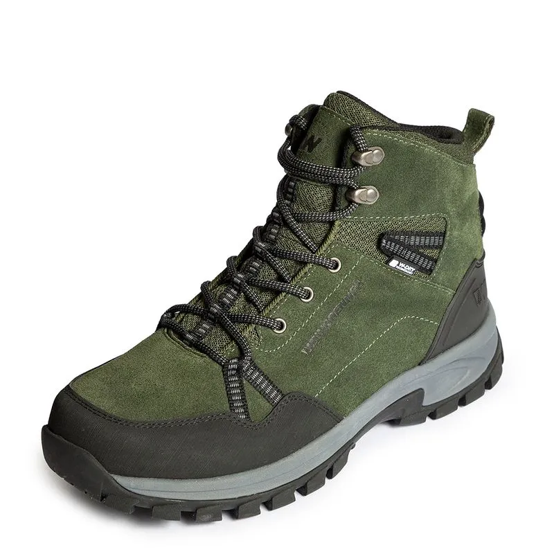 Zapatillas Outdoor Trekking Weinbrenner Battuta Verde Hombre